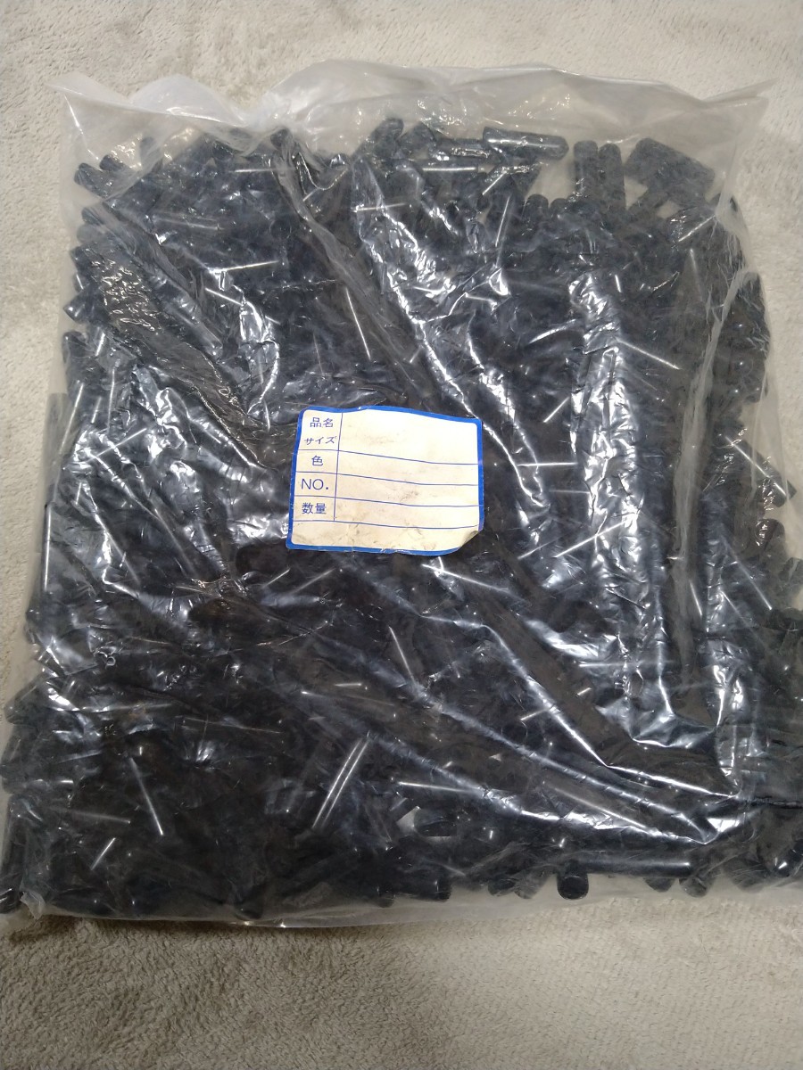 ジャンク品/長期保管品/端末保護キャップ/黒/内径9mm×全長43mm/先丸/500個入り拍卖