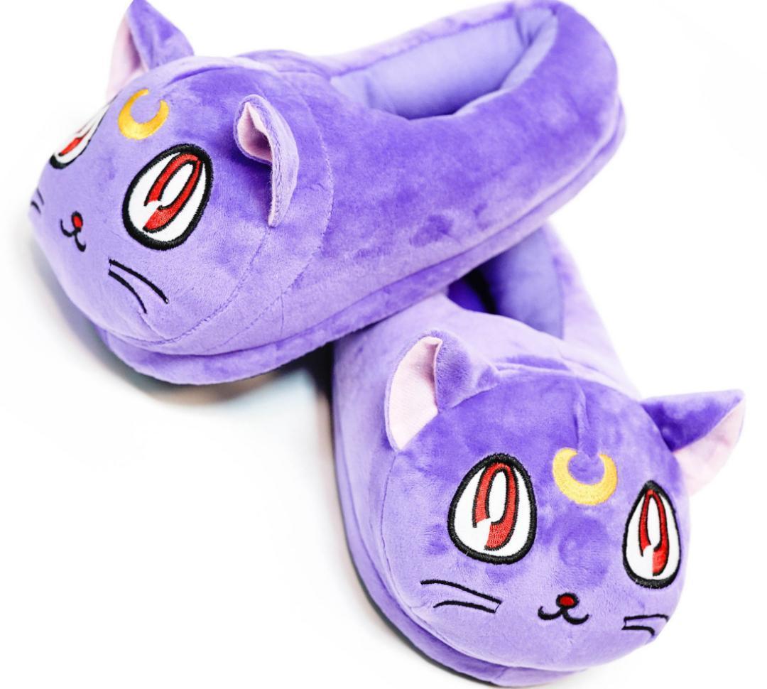 ぬいぐるみ セーラームーン ルナ スリッパ グッズ【リボン袋付】拍卖
