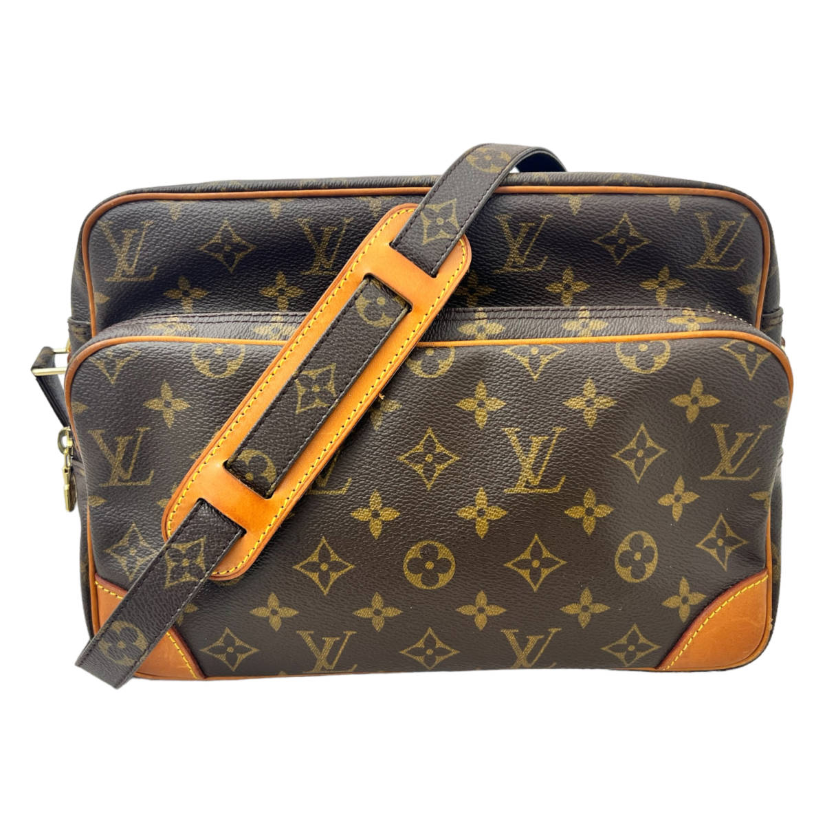 LOUIS VUITTON ルイ ヴィトン M45244 モノグラム ナイル ショルダーバッグ レディース 【中古】拍卖