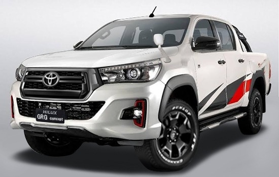 ★TOYOTA GAZOO Racing●GUN125 ハイラックス GRG GR ガレージ コンセプト HILUX GRG Concept 東京オートサロン2020★ボディデカール・ロゴ拍卖