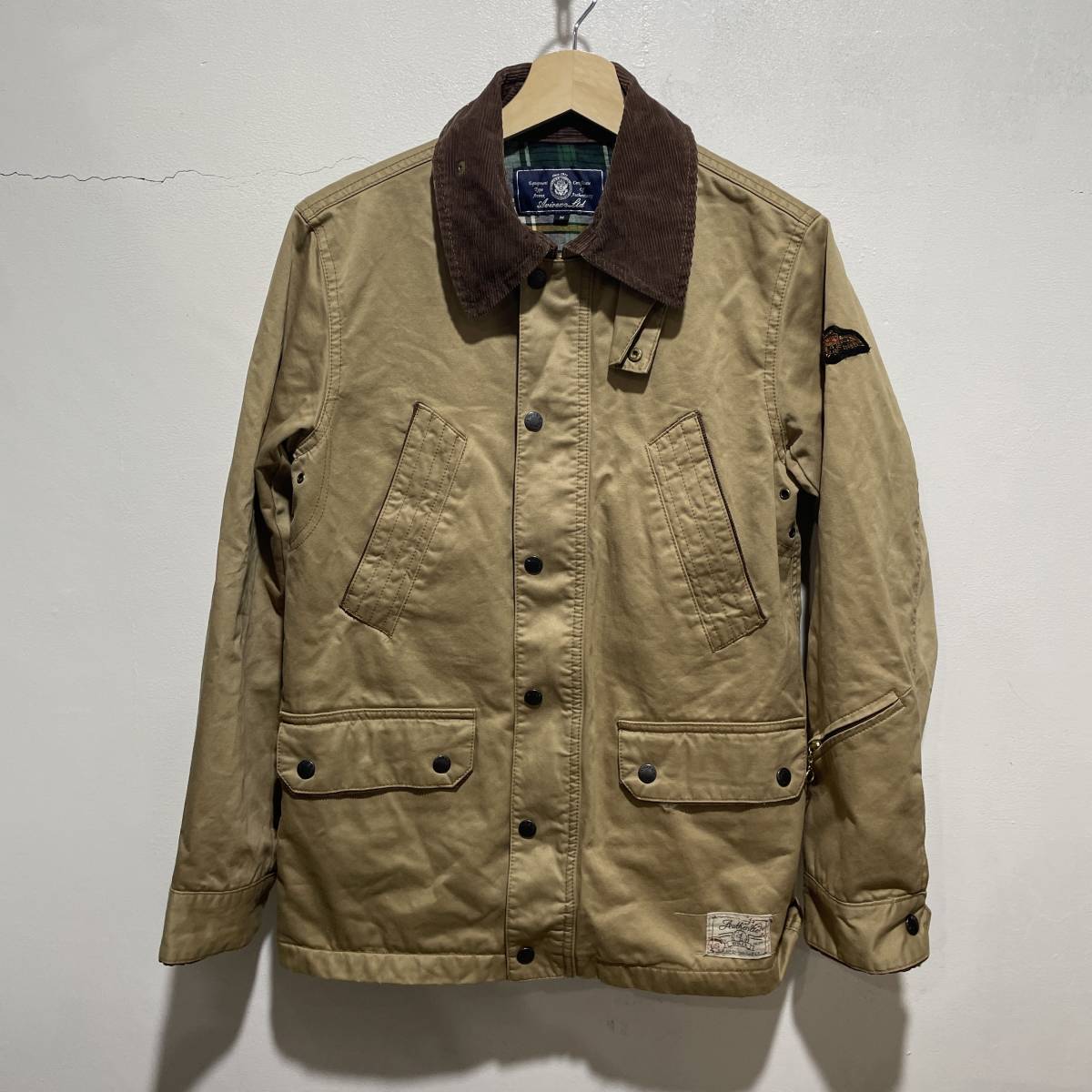 ☆送料無料☆AVIREX☆アヴィレックス☆ハンティングジャケット☆メンズM☆K20c拍卖