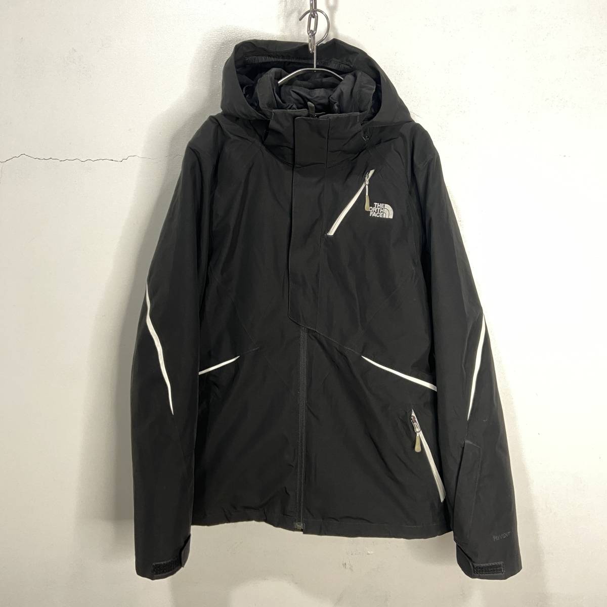 送料無料☆THE NORTH FACE☆ノースフェイス☆トリクライジャケット☆インナー付☆ブラック☆XL☆hyvent☆E23拍卖