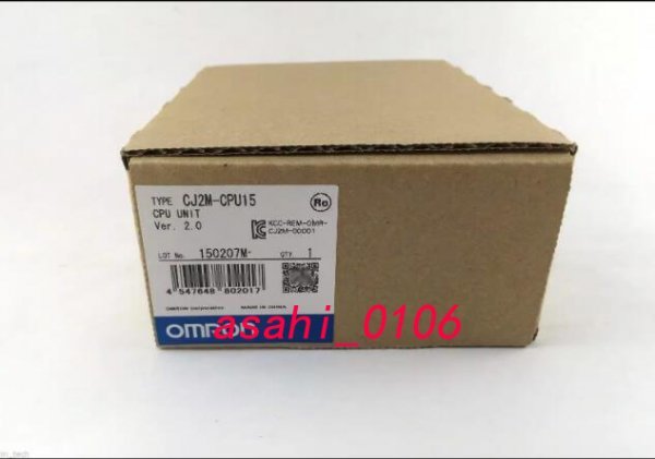 新品 OMRON/オムロン CJ2M-CPU15 CPUユニット CJシリーズ拍卖