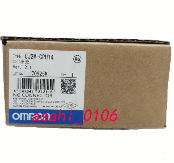 新品 OMRON/オムロン CJ2M-CPU14 CPUユニット CJシリーズ拍卖
