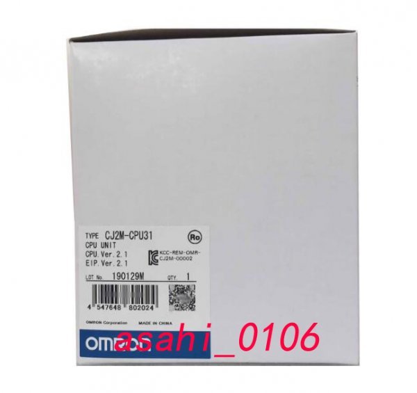 新品 OMRON/オムロン CJ2M-CPU31 CPUユニット CJシリーズ拍卖