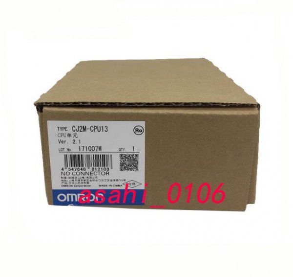 新品 OMRON/オムロン CJ2M-CPU13 CPUユニット CJシリーズ拍卖