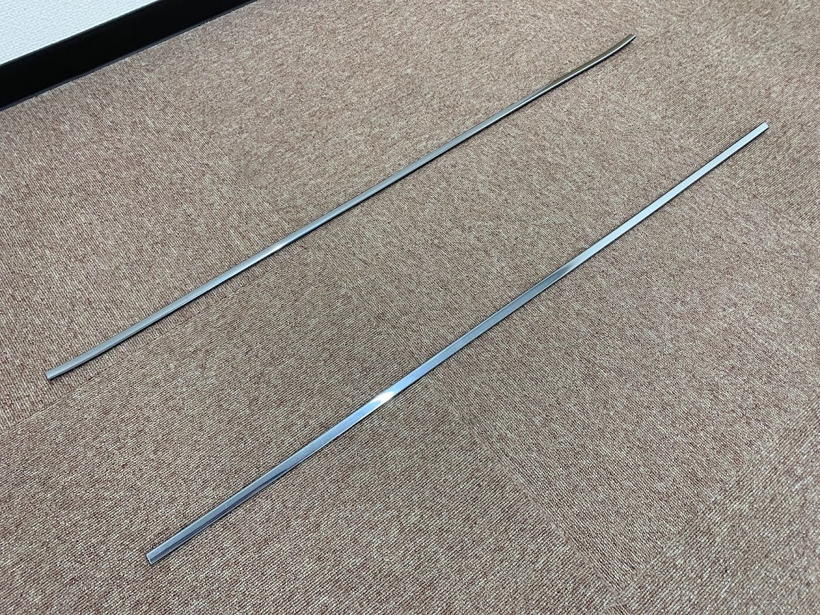 【新品/未使用】日産 純正 WC34 ステージア リアバンパーモール バンパーモール メッキモール リア リヤ モール 左右セット WGNC34 260RS拍卖