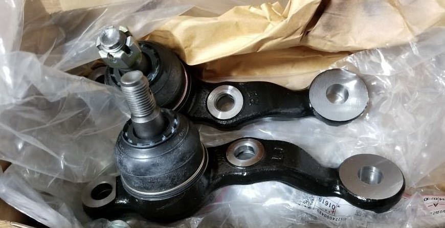 【未使用】トヨタ 純正 未使用 JZX90 JZX100 JZX110 ロアボールジョイント ナックル 左右セット TOYOTA マーク2 クレスタ チェイサー 新品拍卖