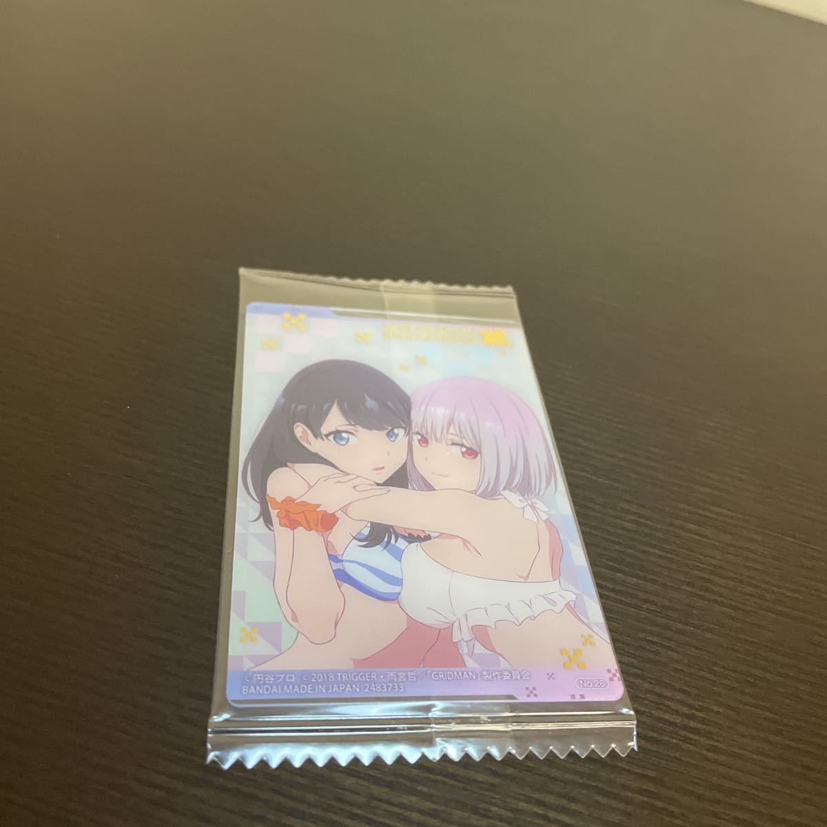 SSSS. GRIDMAN カードウエハース 2コレクション SPカード ( 金色箔押し ) NO.26 新条アカネ 宝多六花 未開封 グリッドマン拍卖