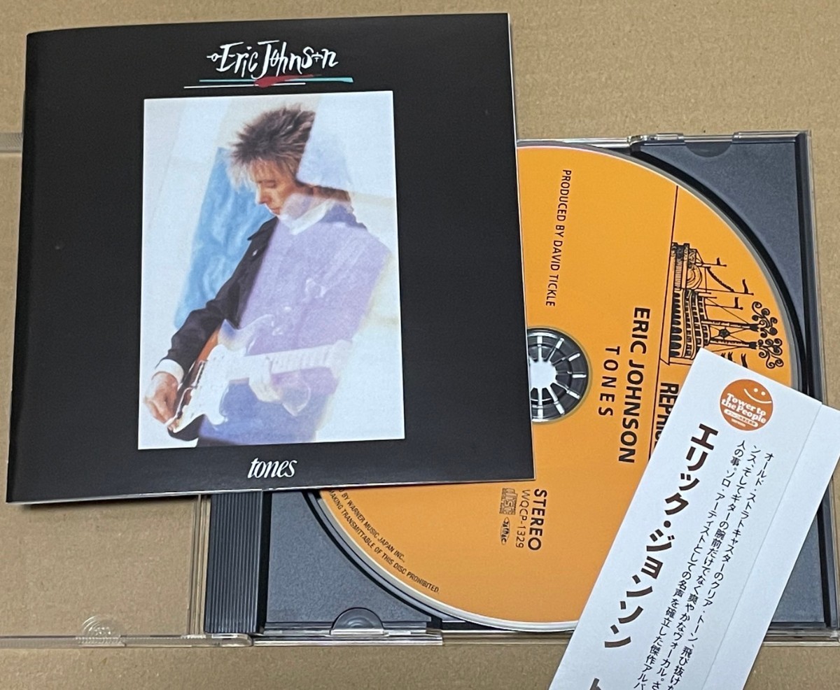 送料込 Eric Johnson - Tones タワーレコード限定 国内盤CD / エリック・ジョンソン - トーンズ / WQCP1329拍卖