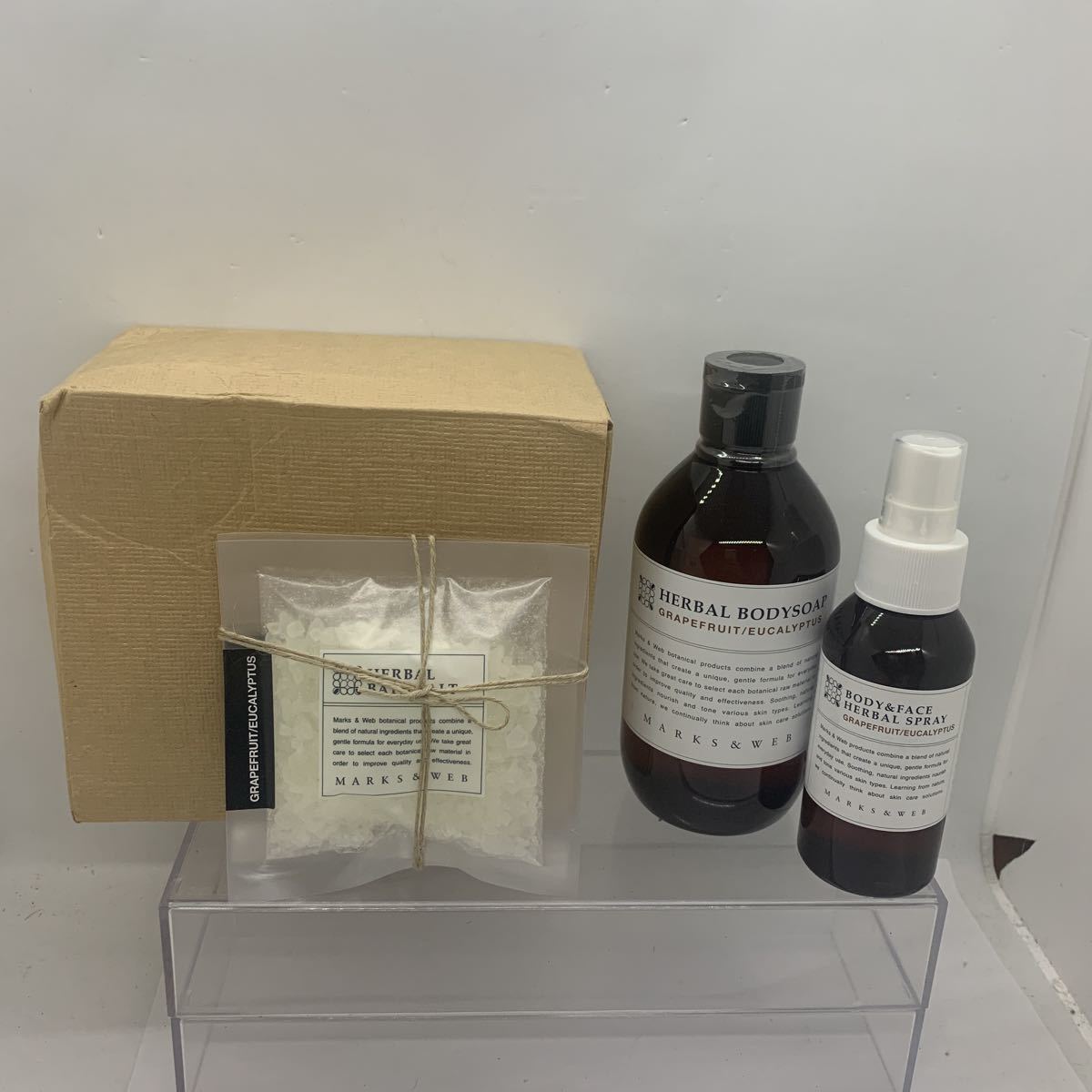 MARKS&WEB マークスアンドウェブ ボディソープ 250ml 収れん化粧水 80ml 2204028拍卖