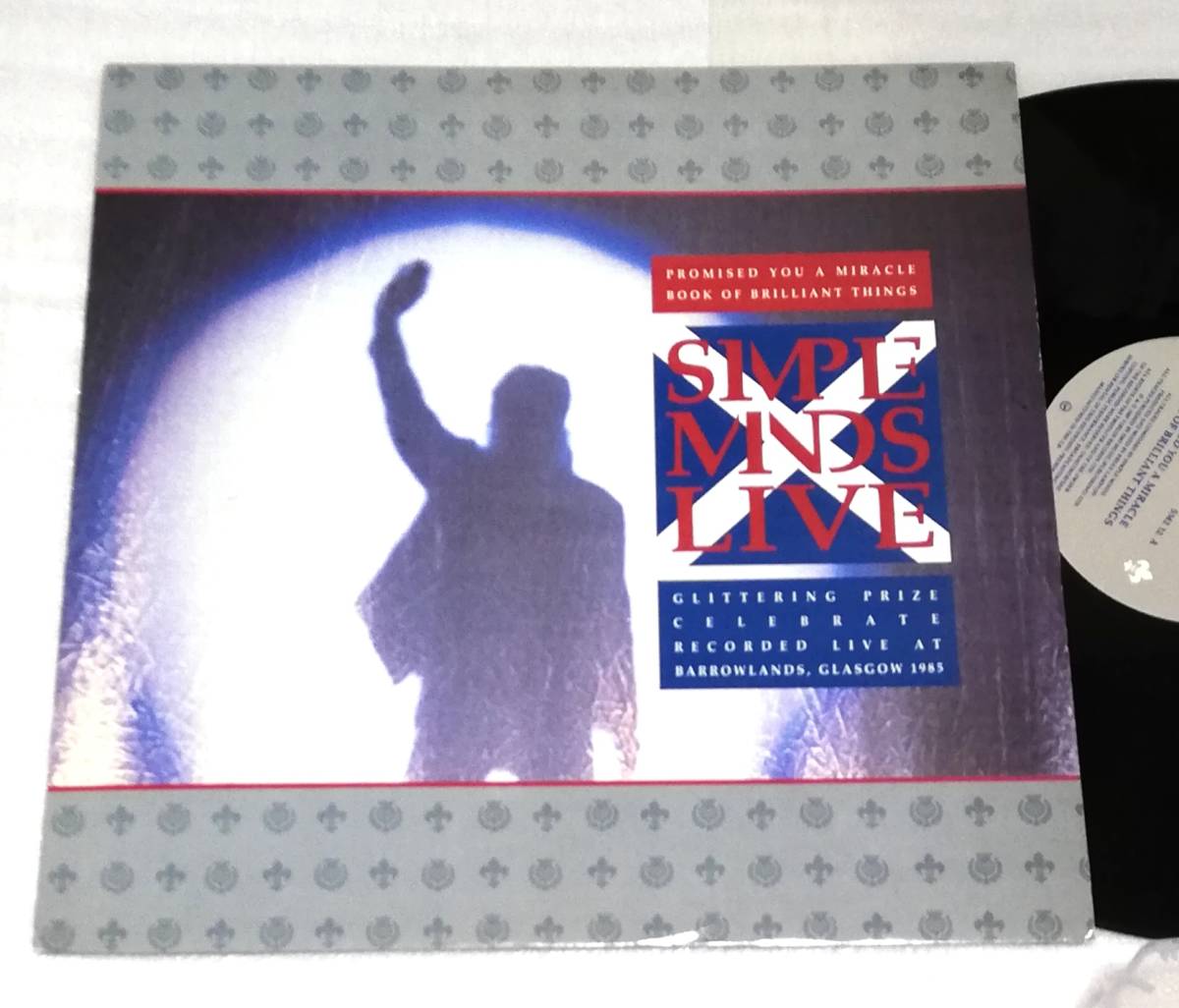 12” SIMPLE MINDS LIVE PROMISED YOU A MIRACLE/UK盤拍卖