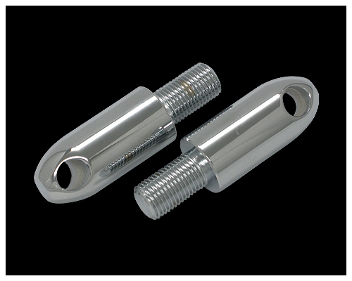 009113フットペグマウントスタッド/クローム/ショベル用拍卖