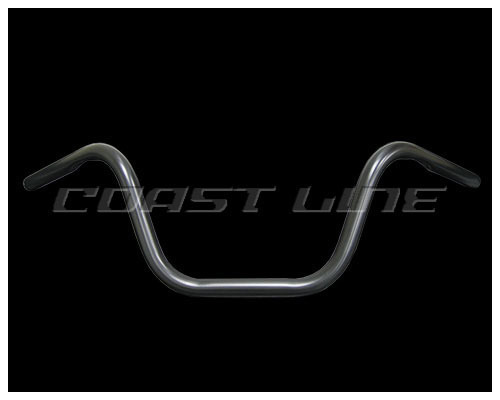 N000845ヘコミ有ナローエイプバーハンドルミディアム/ブラック黒拍卖