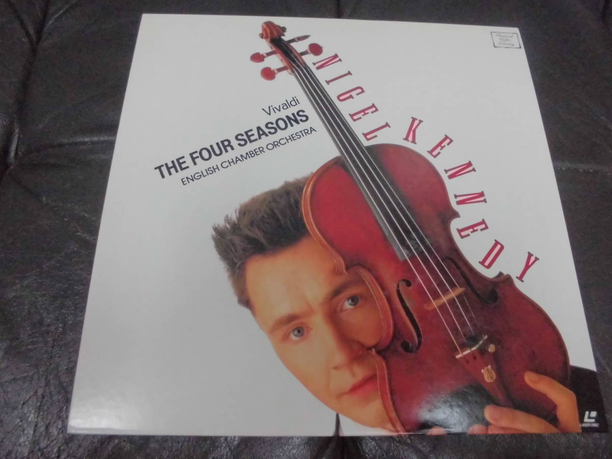 ★盤面最良!★1980年★送料一律660円・レーザーディスク「VIVALDI THE FOUR SEASONS / NIGEL KENNEDY」(イセキ袋保管)拍卖