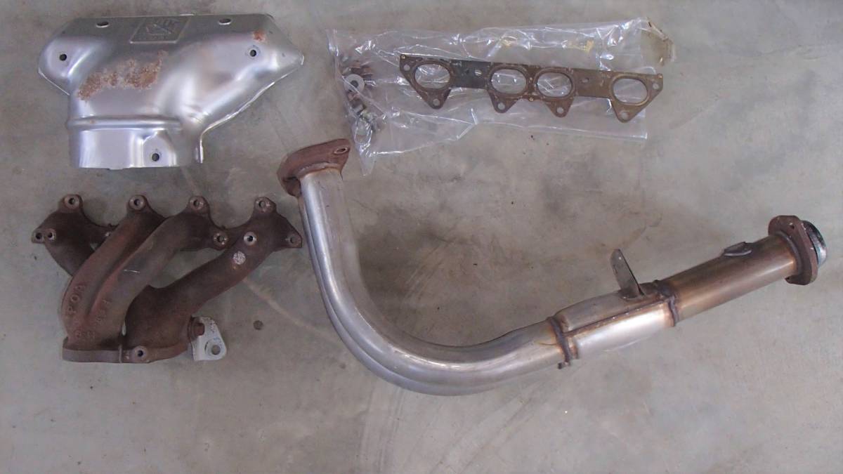 オデッセイ ra2 前期 純正 エキゾーストマニホールド パイプ エキマニ 新車外し(25年以上保管)拍卖
