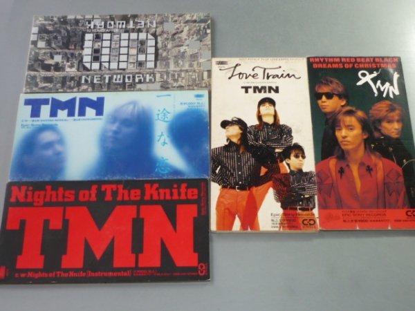 TMN CDシングル5枚セット TM NETWORK 10 YEARS AFTER/一途な恋/Nights of The Knife 他拍卖
