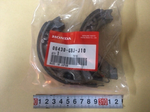 新品ブレーキシューMB5 `82MB50S リア06430-GBJ-J10 純正拍卖