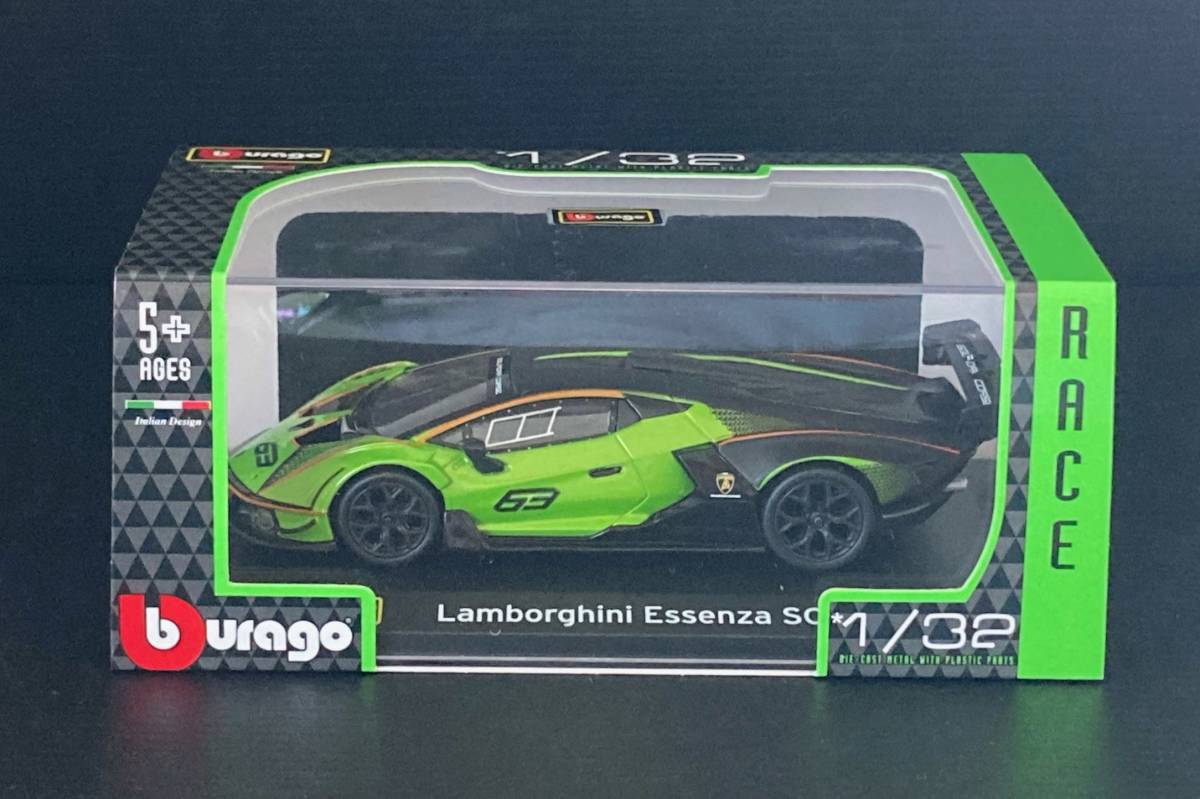 ブラーゴ 1/32 ランボルギーニ エッセンツァ ESSENZA SCV12 エッセンサ ミニカー拍卖