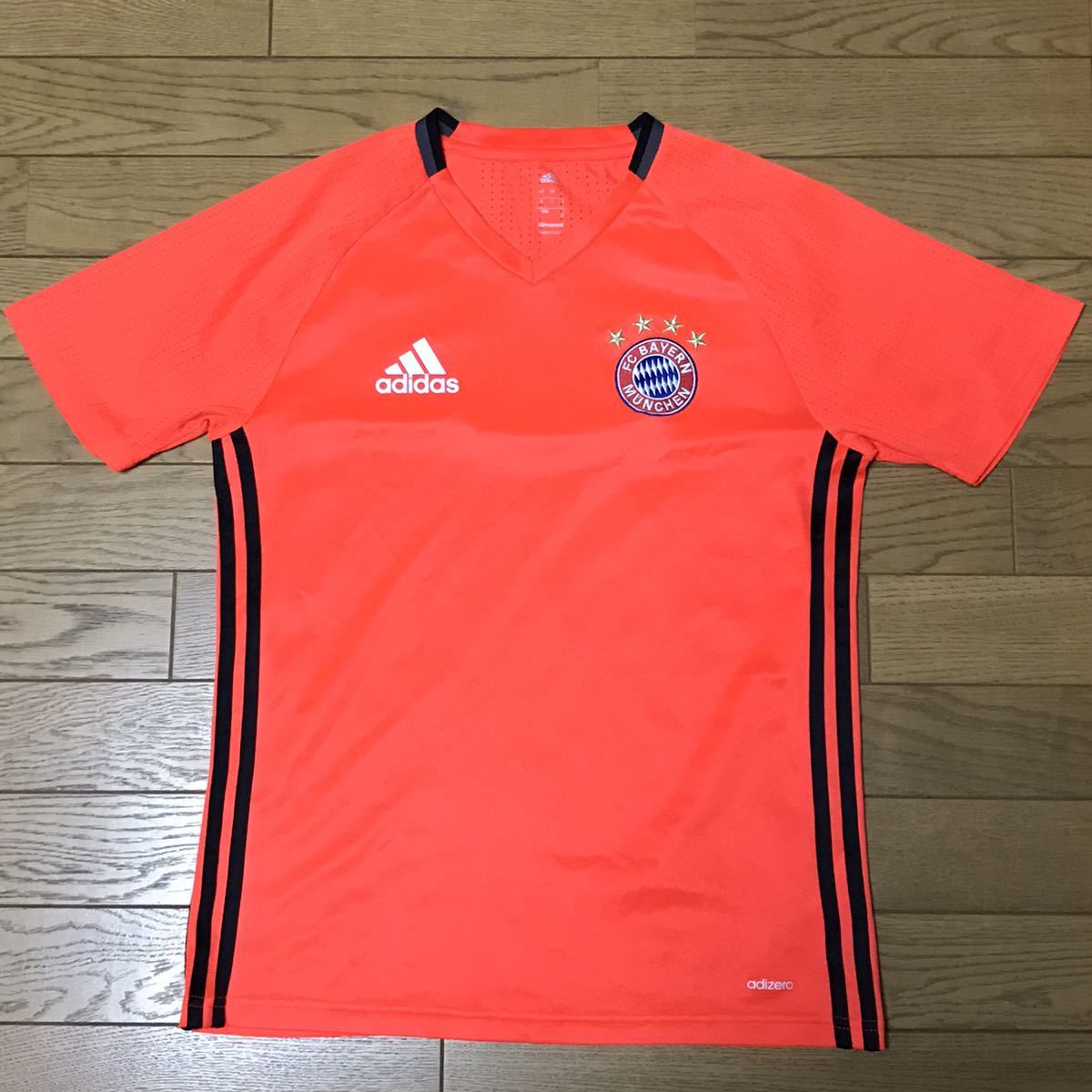 FC BAYERN MUNCHEN HOME JERSEY (adidas) size-M(着丈61身幅47) 未使用 送料無料 NCNR拍卖