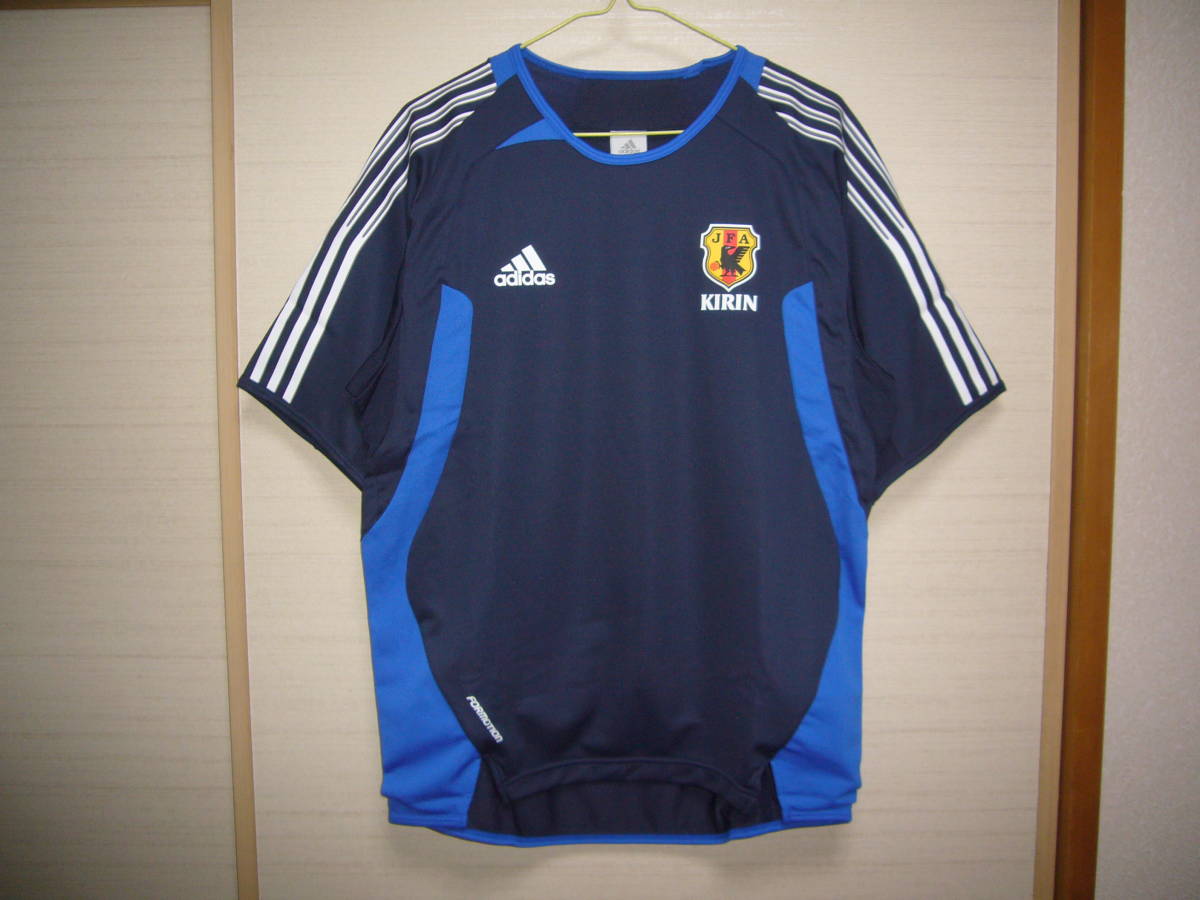 アディダス KIRIN日本代表FORMOTIONユニフォームシャツ Mサイズ拍卖