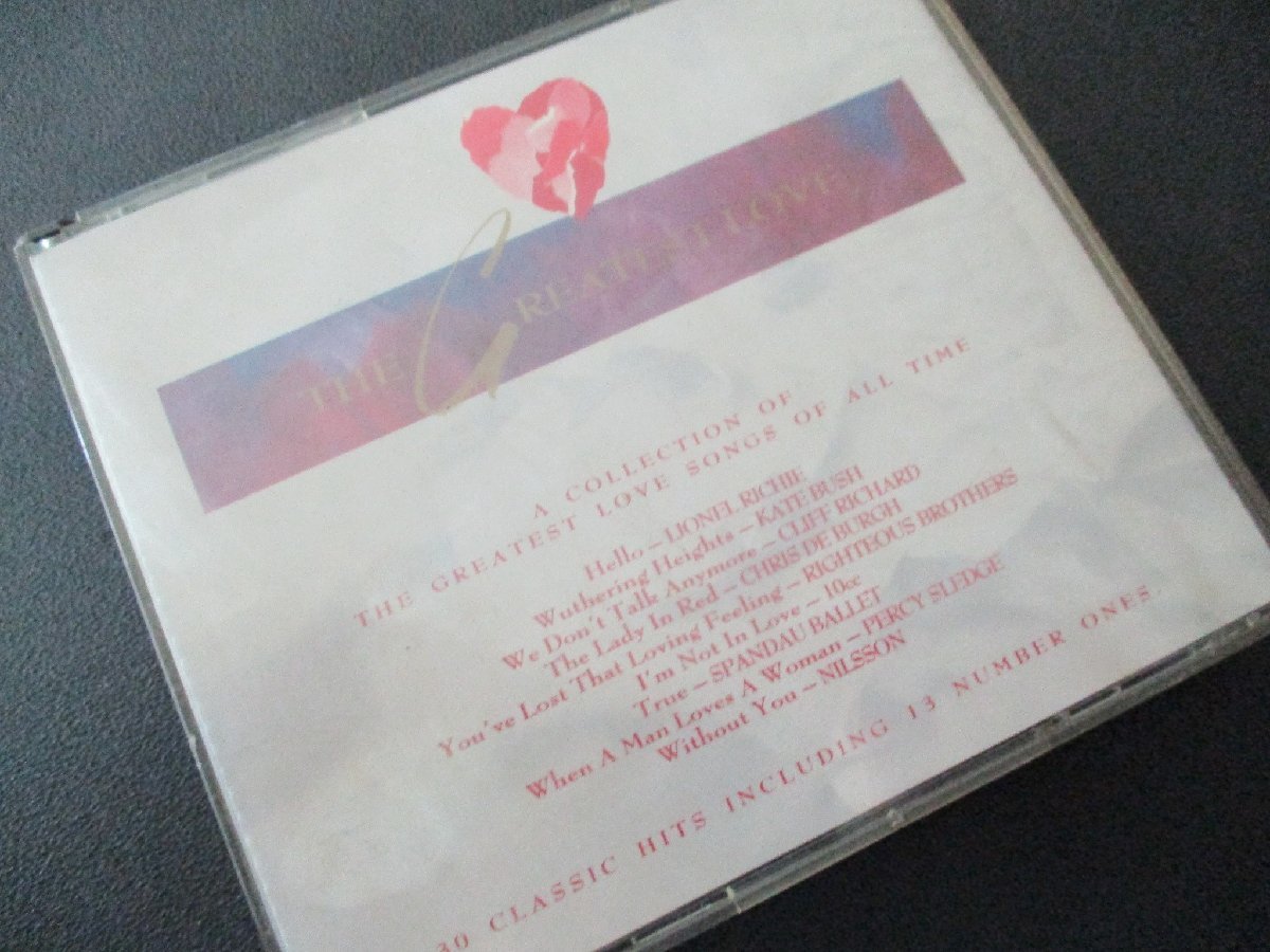 ★とちぎ屋!【TELSTAR The GREATEST LOVE】ザ・グレイテスト・ラブ 全30曲 CD2枚組 美しきラブソング全集★拍卖