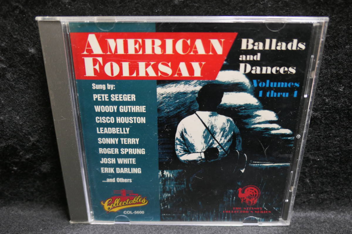 ●送料無料●中古CD● AMERICAN FOLKSAY / BALLADS DANCES / PETE SEEGER / WOODY GUTHRIE / CISCO HOUSTON / LEADBELLY 他拍卖