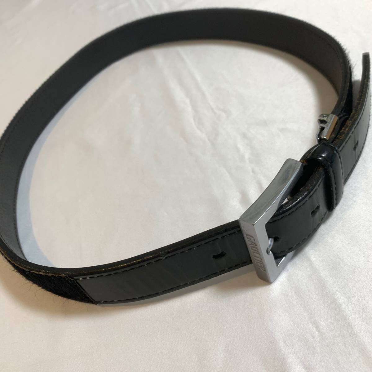 Jean Paul GAULTIER ジャンポールゴルチエ ゴルチェ ハラコ ベルト アーカイブ archive belt accessory拍卖