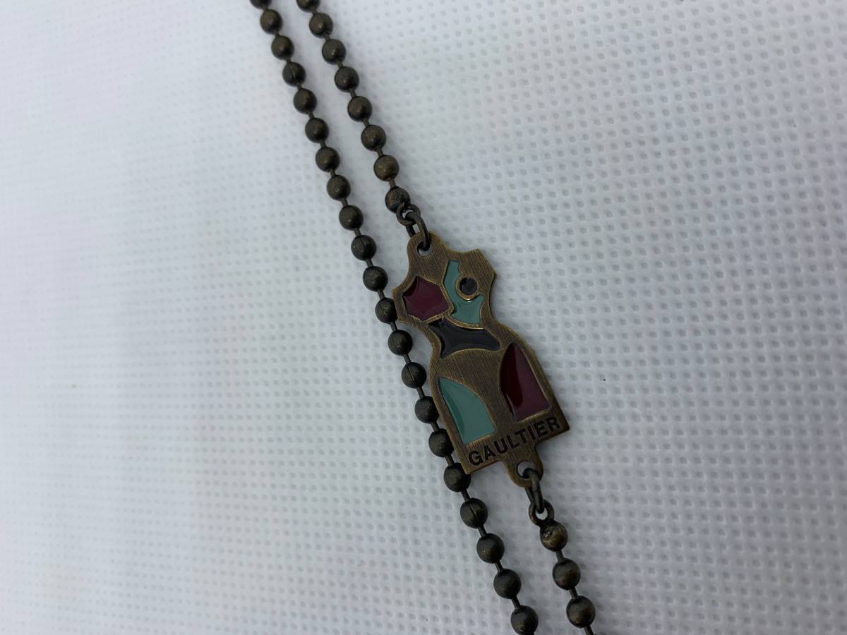 Jean Paul GAULTIER ジャンポールゴルチエ ゴルチェ グラスコード メガネチェーン グラスチェーン トルソー archive accessory拍卖