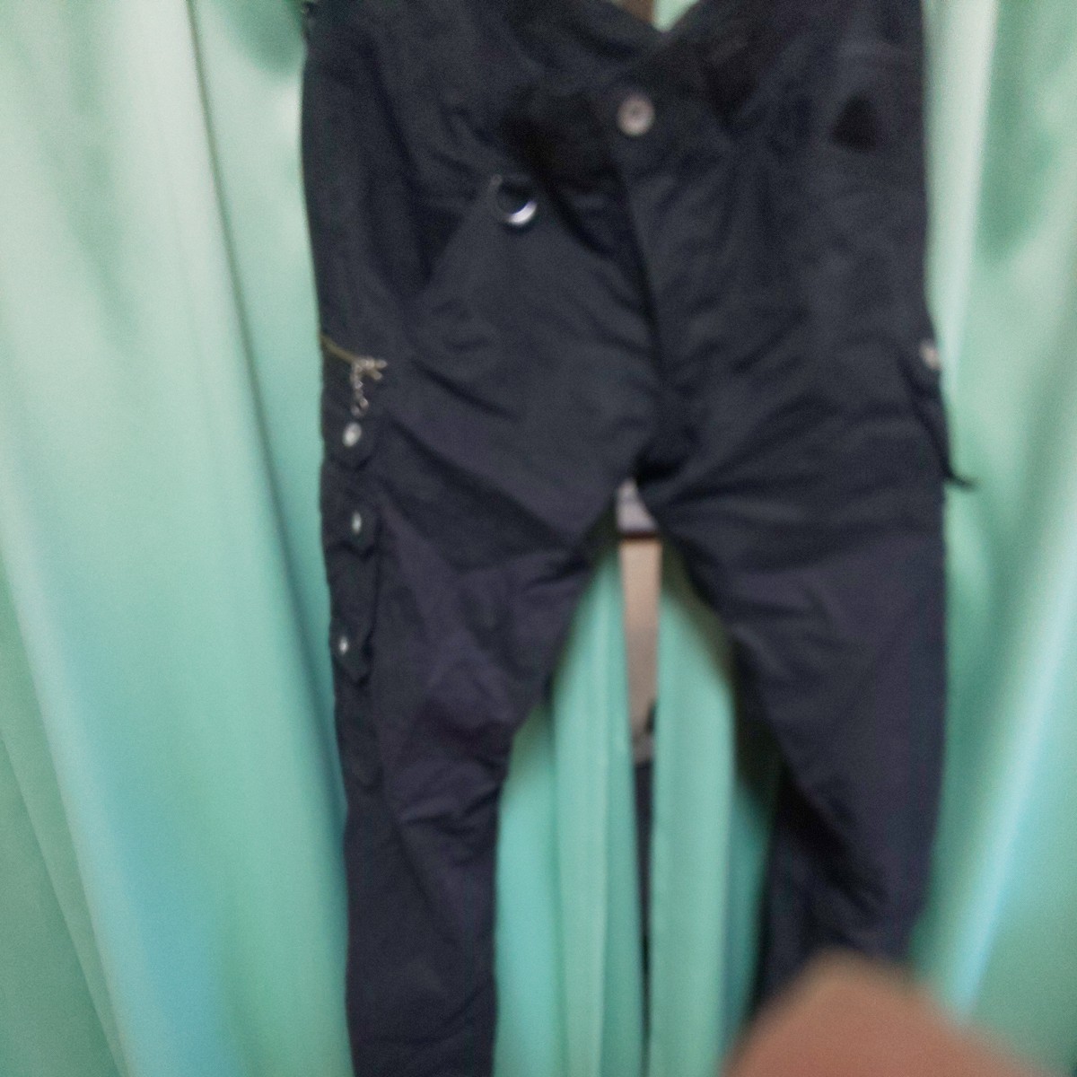 ニコル黒カーゴパンツ48拍卖