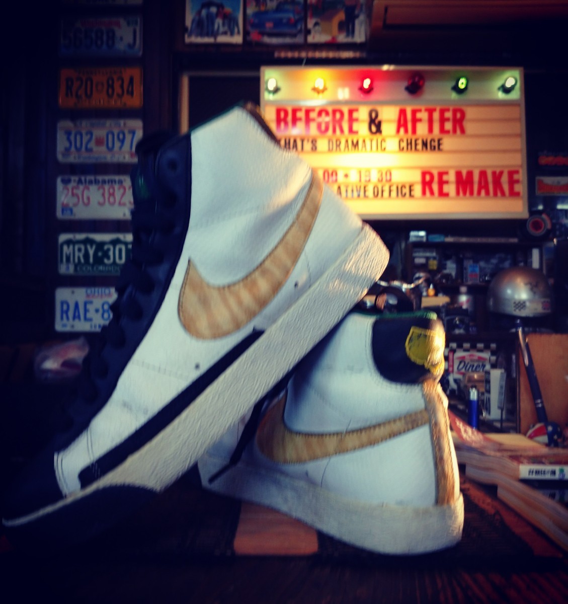 NIKE BLAZER PREMIUM TIGER WOODS 27cm タイガー・ウッズ拍卖