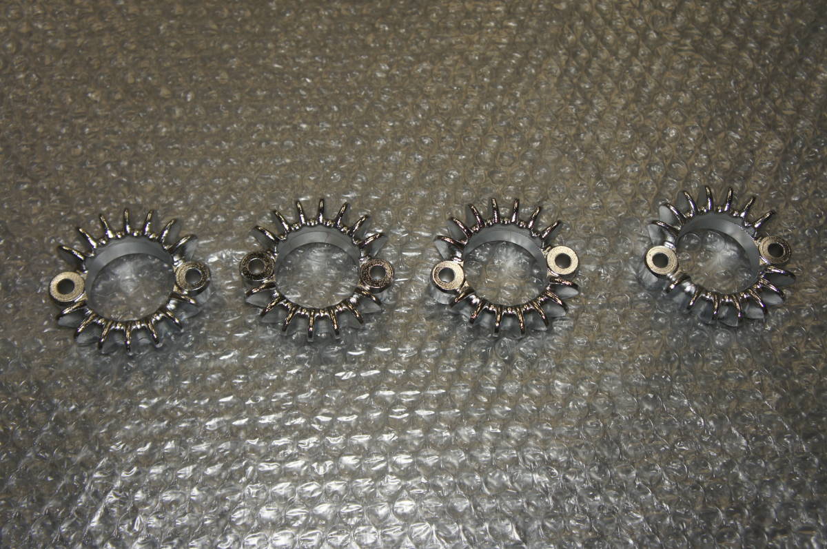 メーカー不明 ホンダ CB350F CB400F マフラーフランジ 4個セット拍卖
