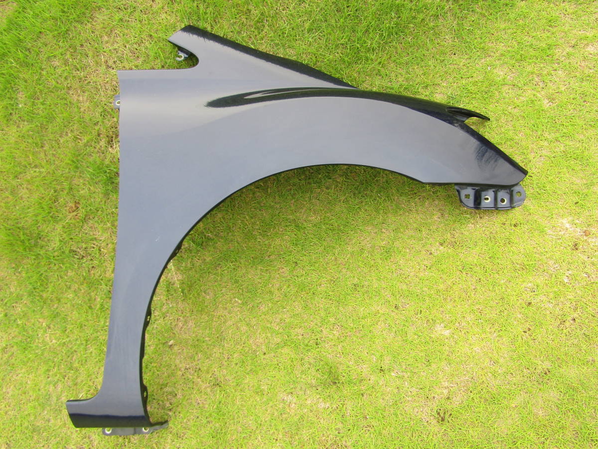 マークXジオ マークX 純正 右 フロントフェンダー フェンダー 紺 ■■ 1160805拍卖