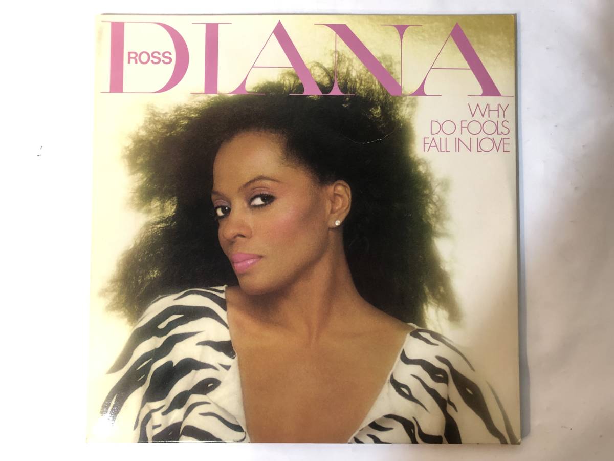 30603S US盤 12inch LP★Diana Ross/WHY DO FOOLS FALL IN LOVE★AFL1-4153拍卖