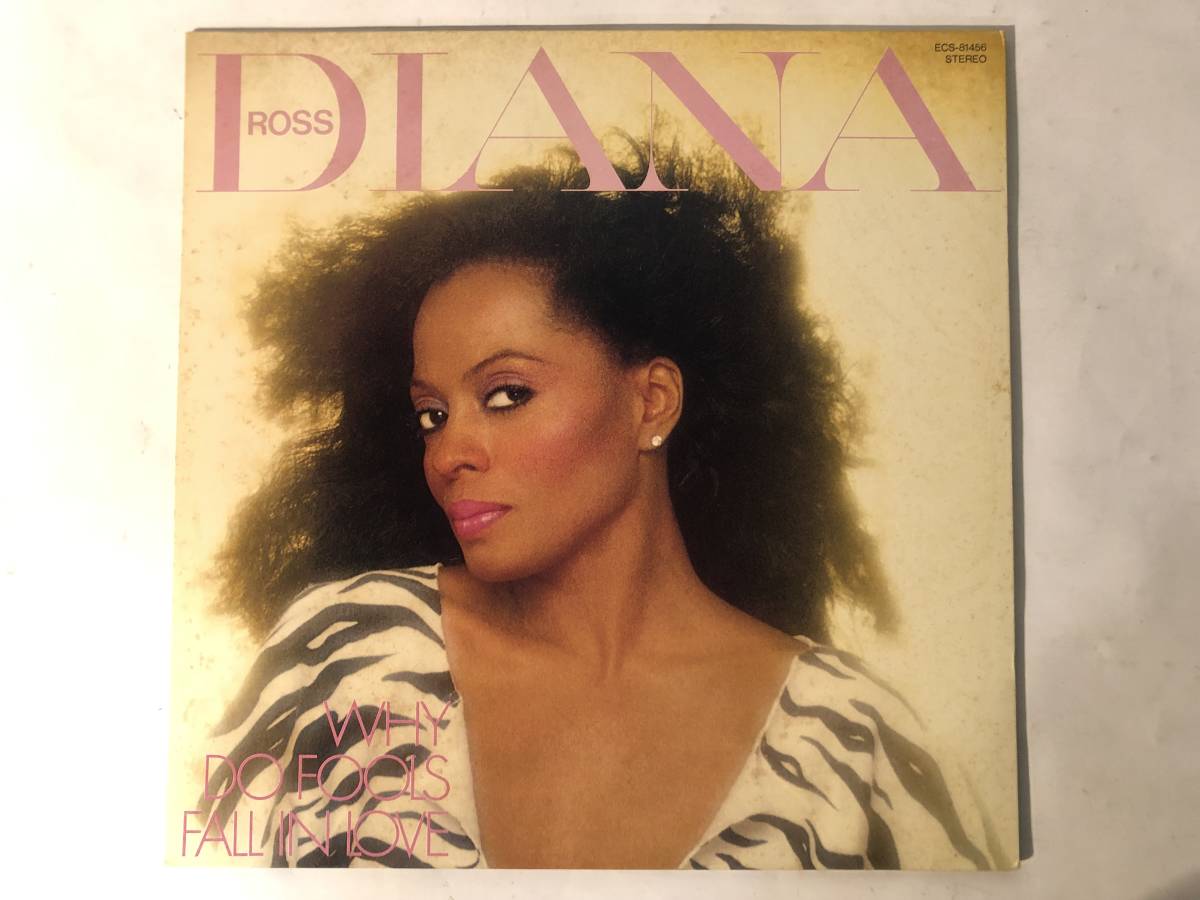 30612S 12inch LP★ダイアナ・ロス/DIANA ROSS/WHY DO FOOLS FALL IN LOVE★ECS-81456拍卖