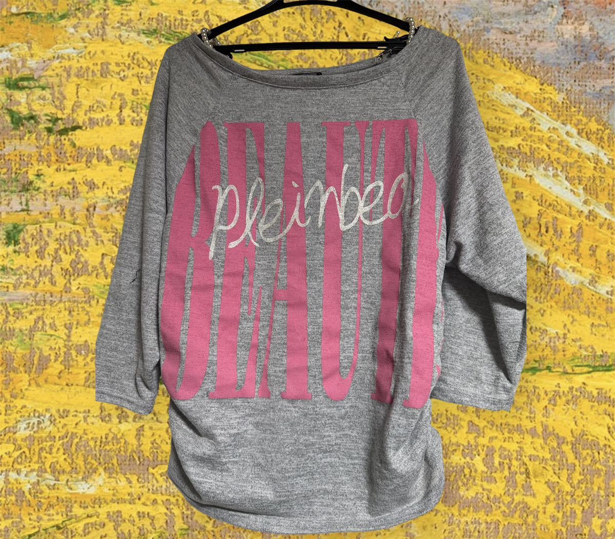 パールストラップグレードルマンカットソー♪~M~拍卖