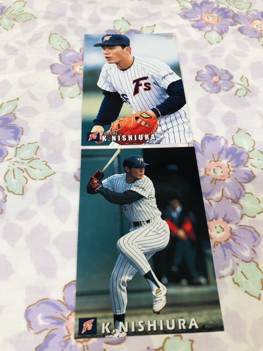 カルビープロ野球チップスカード セット売り 北海道日本ハムファイターズ 西浦拍卖