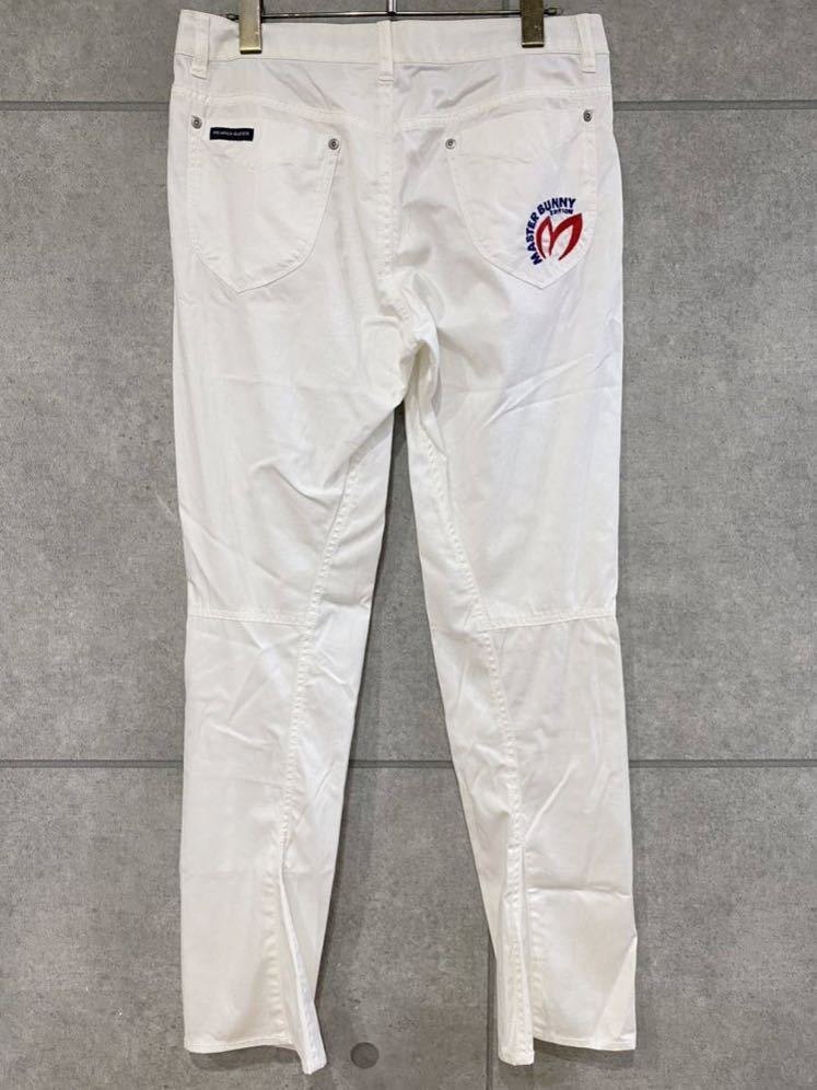 人気! MASTER BUNNY マスターバニー パーリーゲイツ ストレッチ パンツ ボトムス 白 2サイズ ゴルフウェア レディース ○ 新規×(F3)拍卖