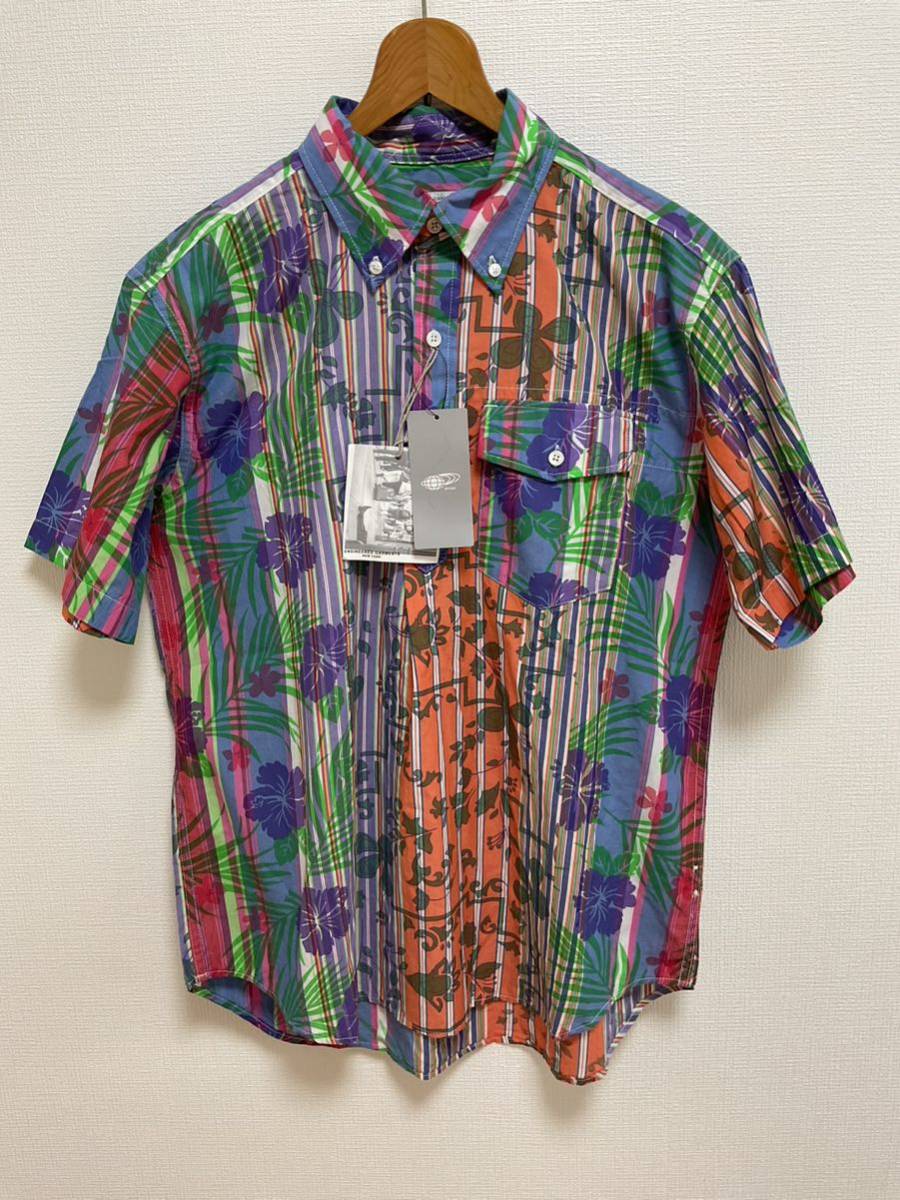 新品未使用!29700円 ビームス購入 ENGINEERED GARMENTS エンジニアド ガーメンツ Pullover Button down shirt Floral Printed XS拍卖