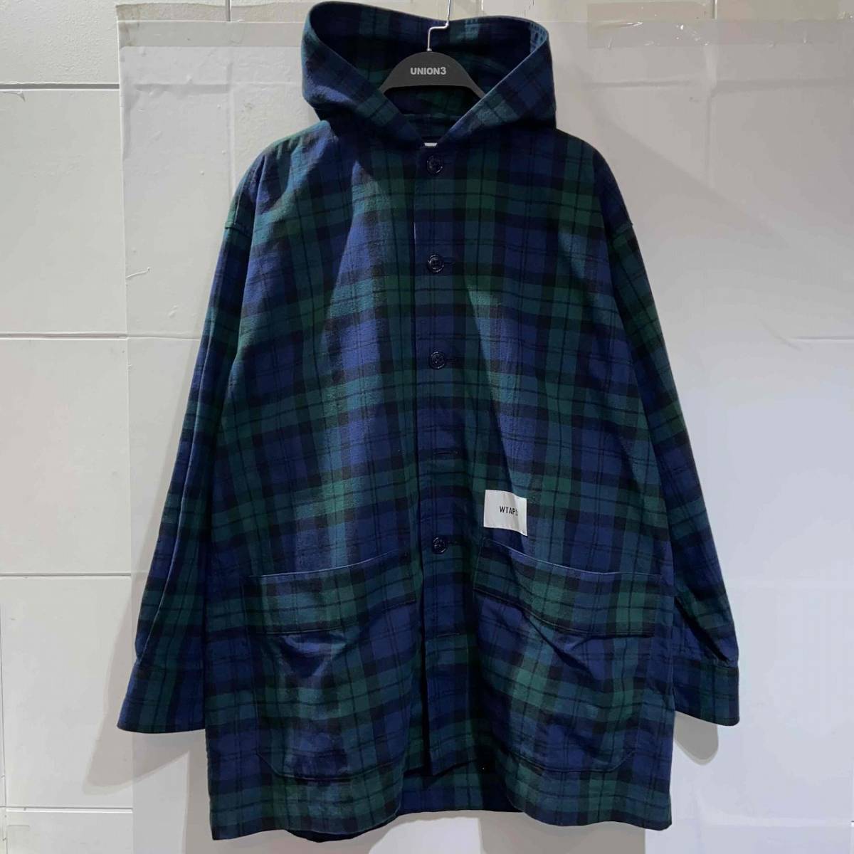 WTAPS 22ss BOUT/JACKET/FLANNEL Sサイズ 221TQDT-JKM02 ダブルタップス ボートフランネルジャケット拍卖