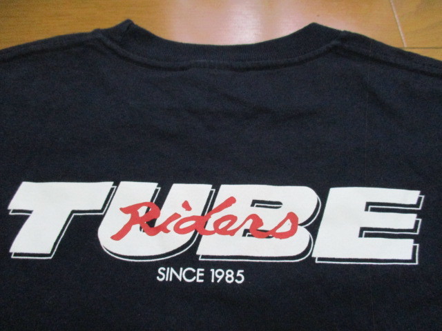 激レア! TUBE 濃紺 Tシャツ ロゴ 1985 Mサイズ 拍卖