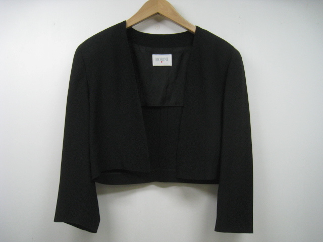 イタリア製 MORINI フォーマル ジャケット 黒 ブラック サイズI44 F40拍卖