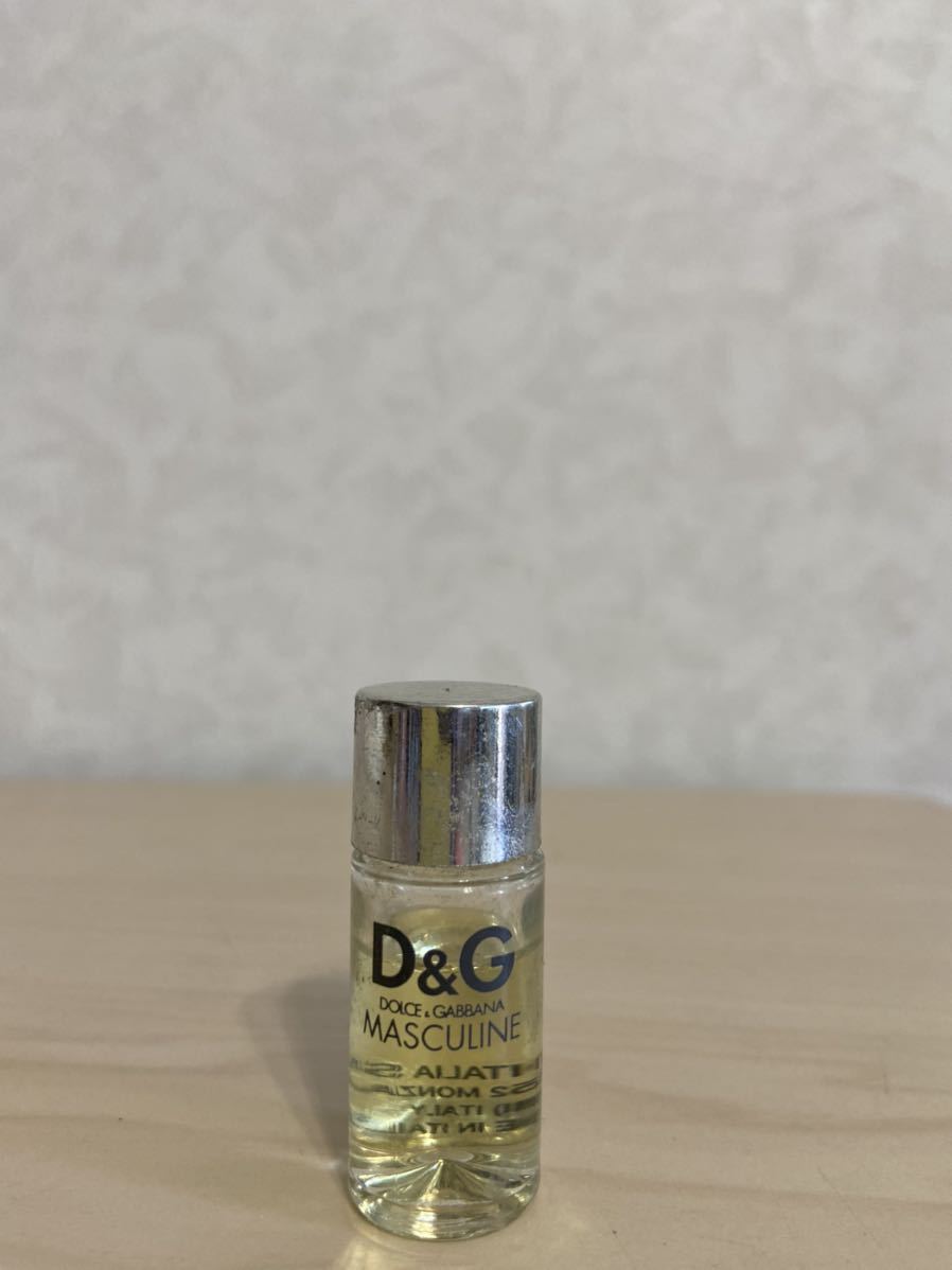 D&G ドルチェ&ガッバーナ ドルガバ マスキュリン 4ml 希少 レア 入手困難 定形外発送220円 残量たっぷり拍卖