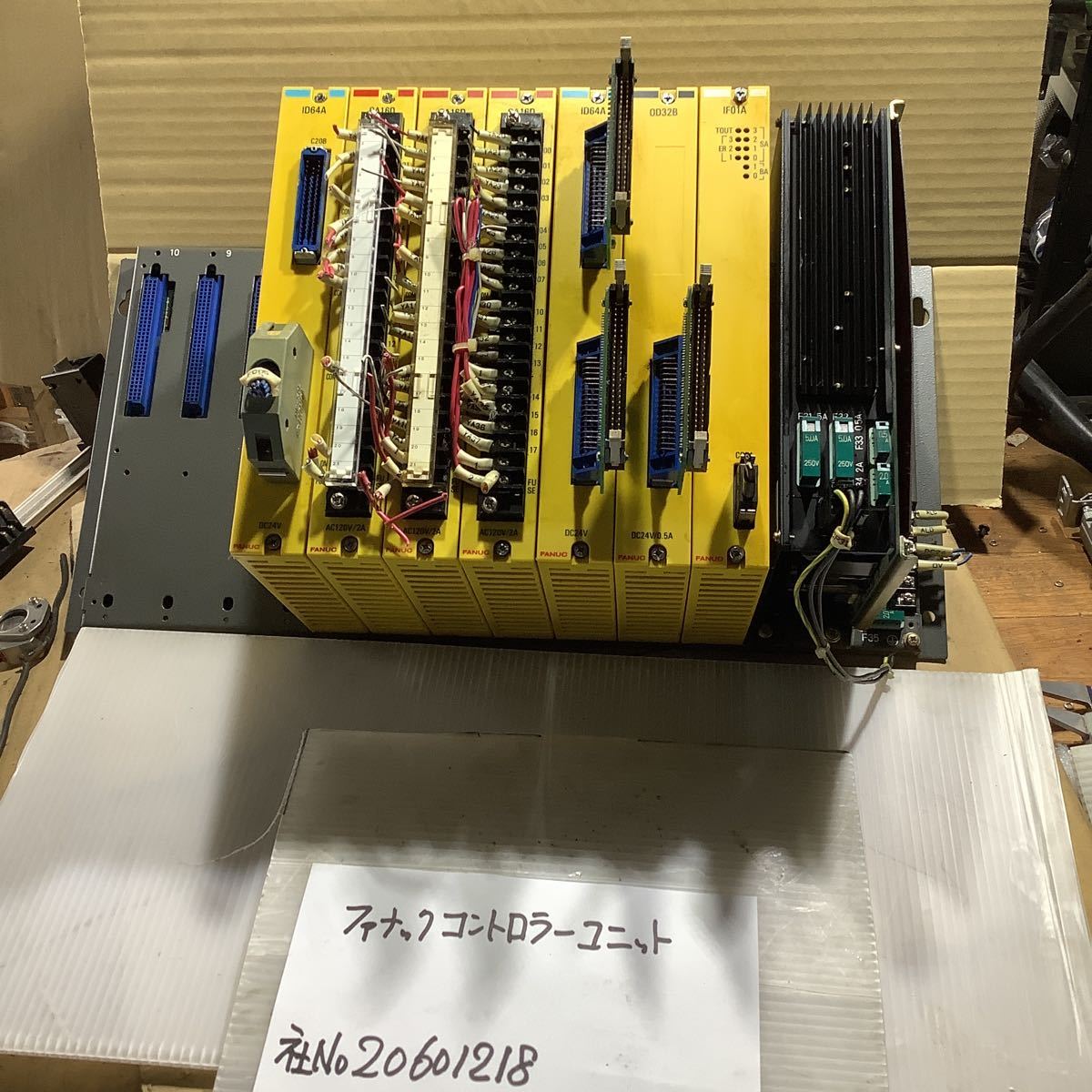 ファナックコントローラーユニット中古品動作未確認です。拍卖