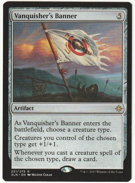 XLN 勝者の戦旗/Vanquisher's Banner 英語1枚拍卖