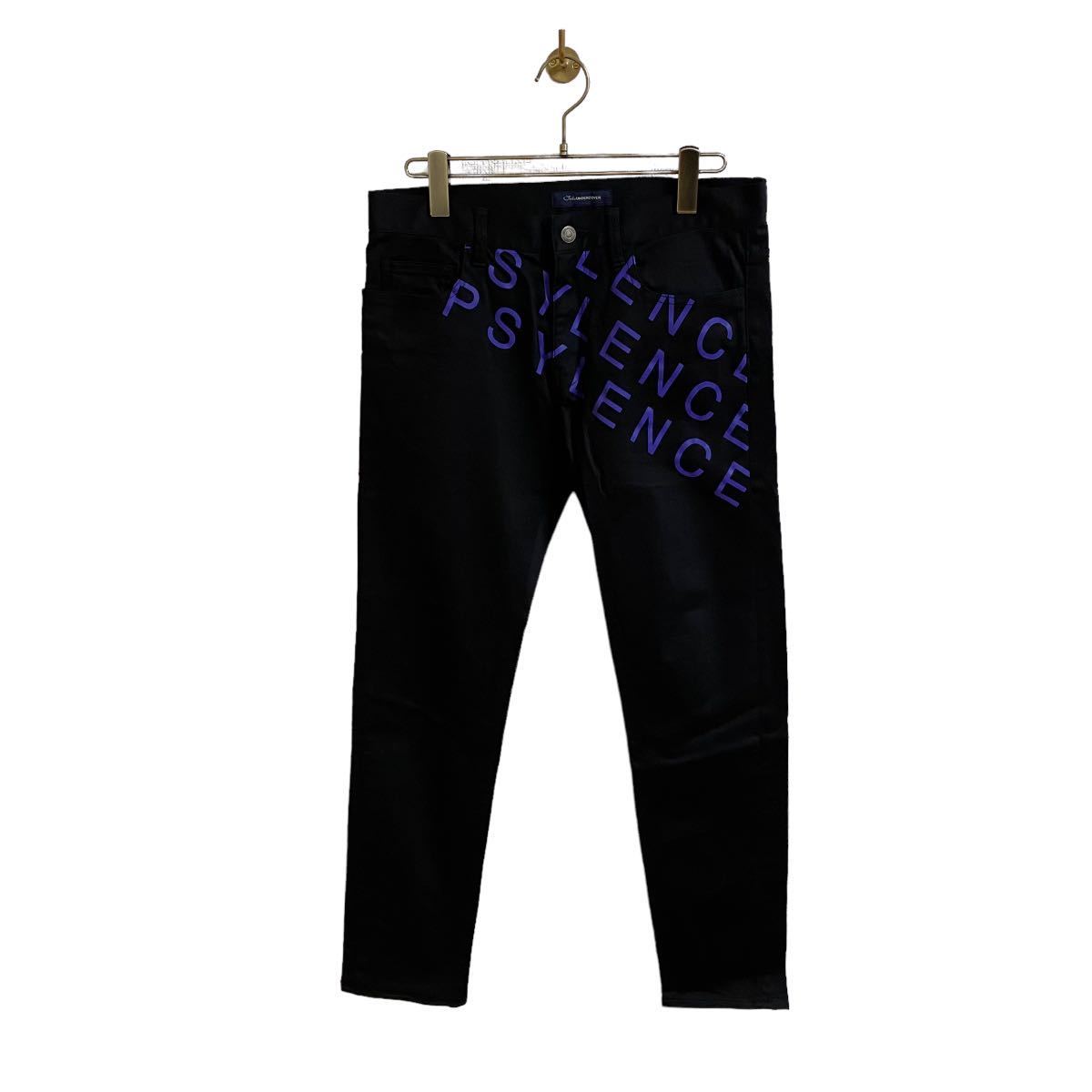 【ジョン アンダーカバー John UNDERCOVER 2018SS 英字プリント ブラックパンツ メンズ3 黒 JUU4502 美品BLACK PANTS jonio artscabut期】拍卖