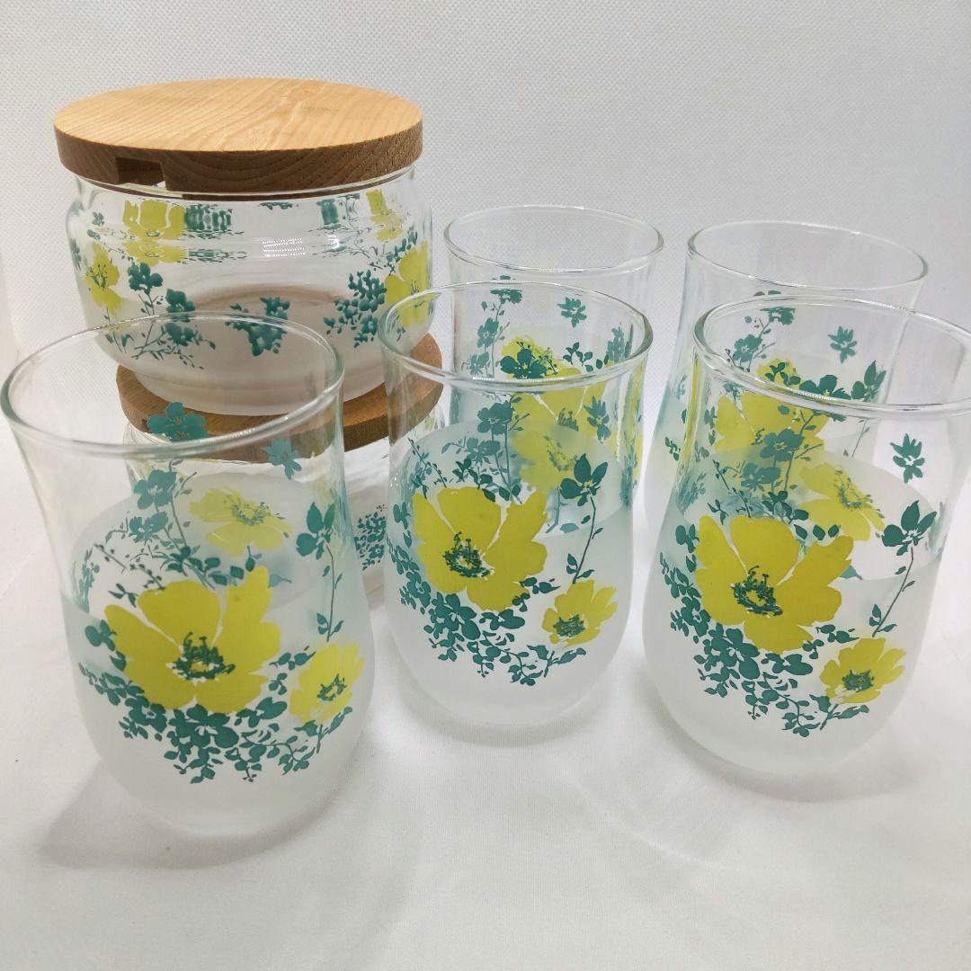 昭和レトロ グラス キャンディーポット セット 未使用  箱入り 佐々木ガラス拍卖