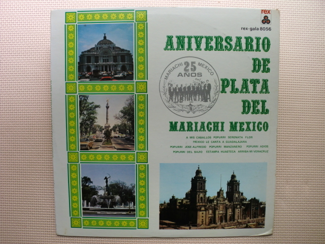 *【LP】MARIACHI MEXICO/ANIVERSARIO DE PLATA DEL(RG8056)(輸入盤)拍卖