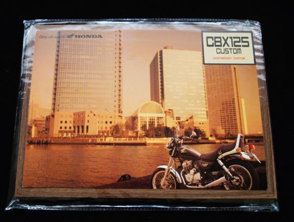 ホンダ CBX125カスタム 1982年 希少カタログ・美美品・送料込!拍卖