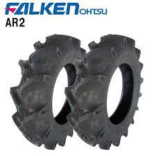 即決 送料無料 5.00-12 2PLY タイヤ 2本 1セット 新品 500-12 2プライ FALKEN AR-2 ファルケン拍卖